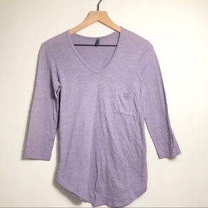 Anthropologie Left of Center 3/4 Sleeve Shirt